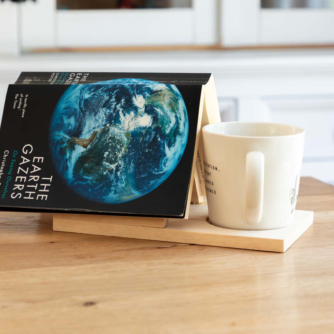 Personalised Book Stand and Coaster Here's To Your Next Chapter Gift