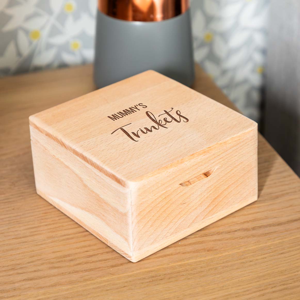 Personalised Small Trinket Jewellery Box Gift For Her