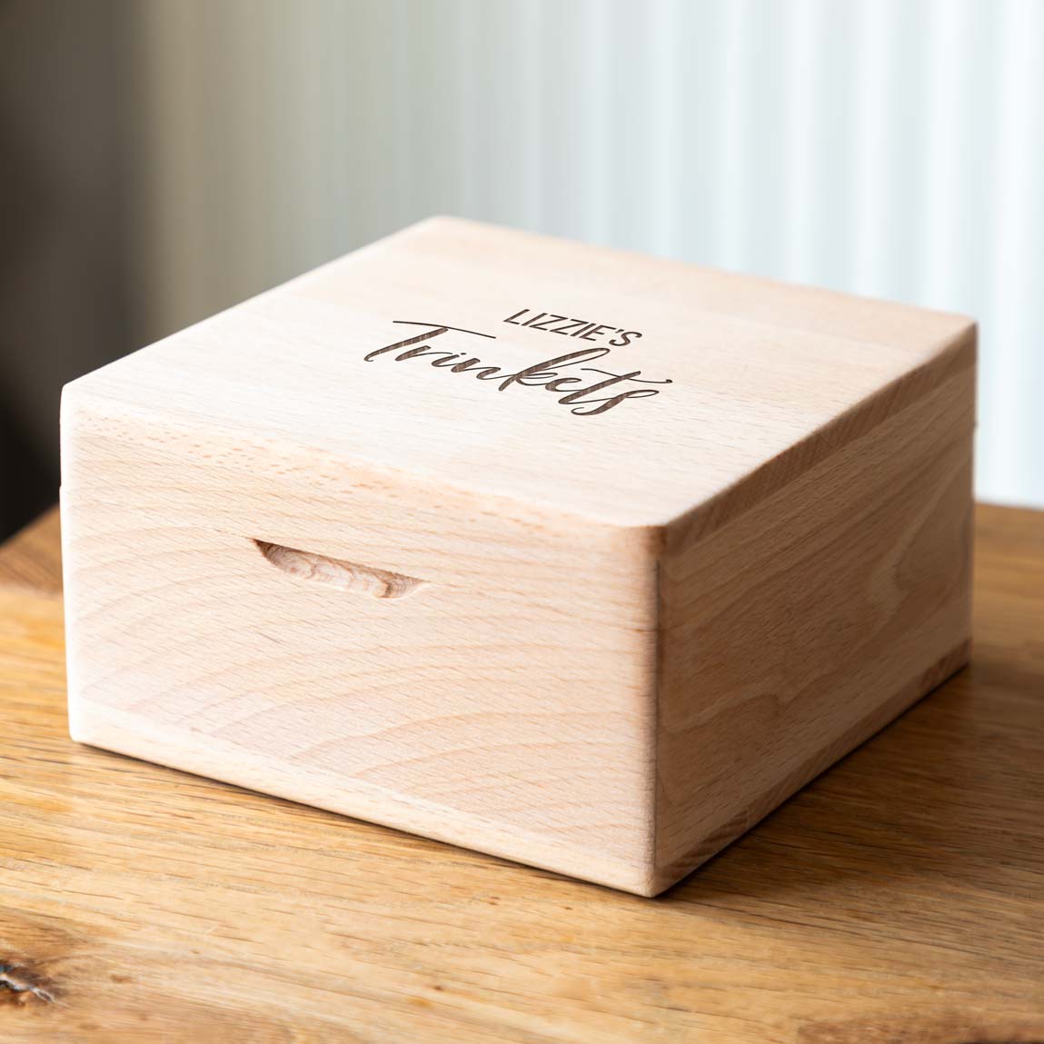 Personalised Small Trinket Jewellery Box Gift For Her