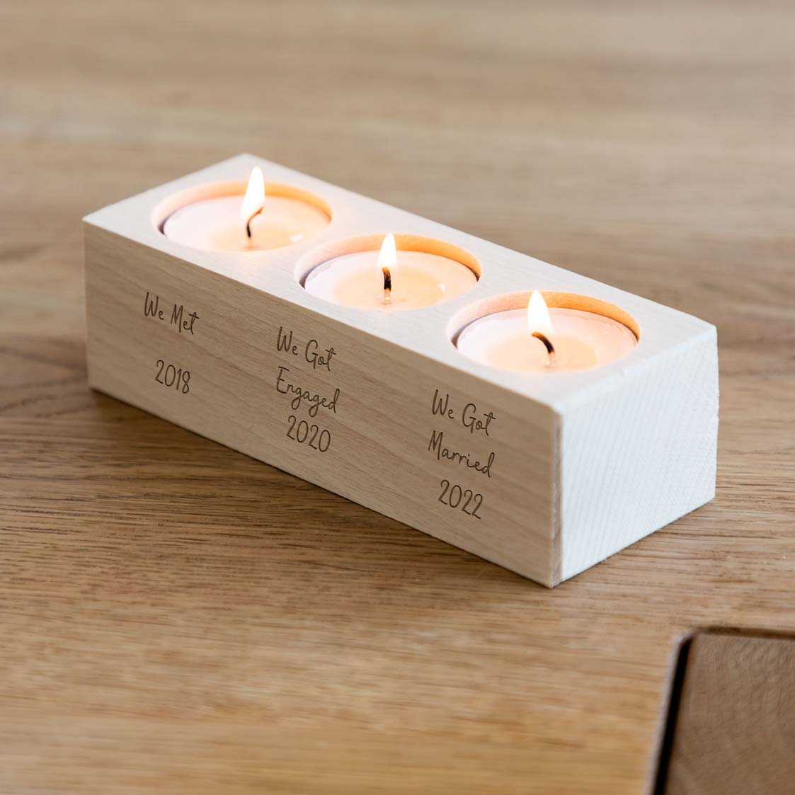 Personalised Special Occasion Candle Holder