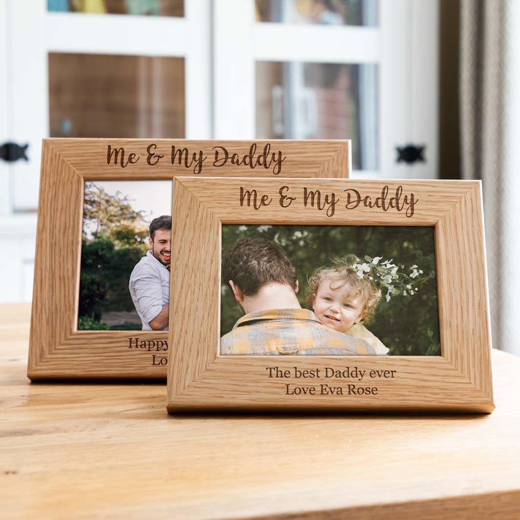 Personalised Me & My Daddy Photo Frame