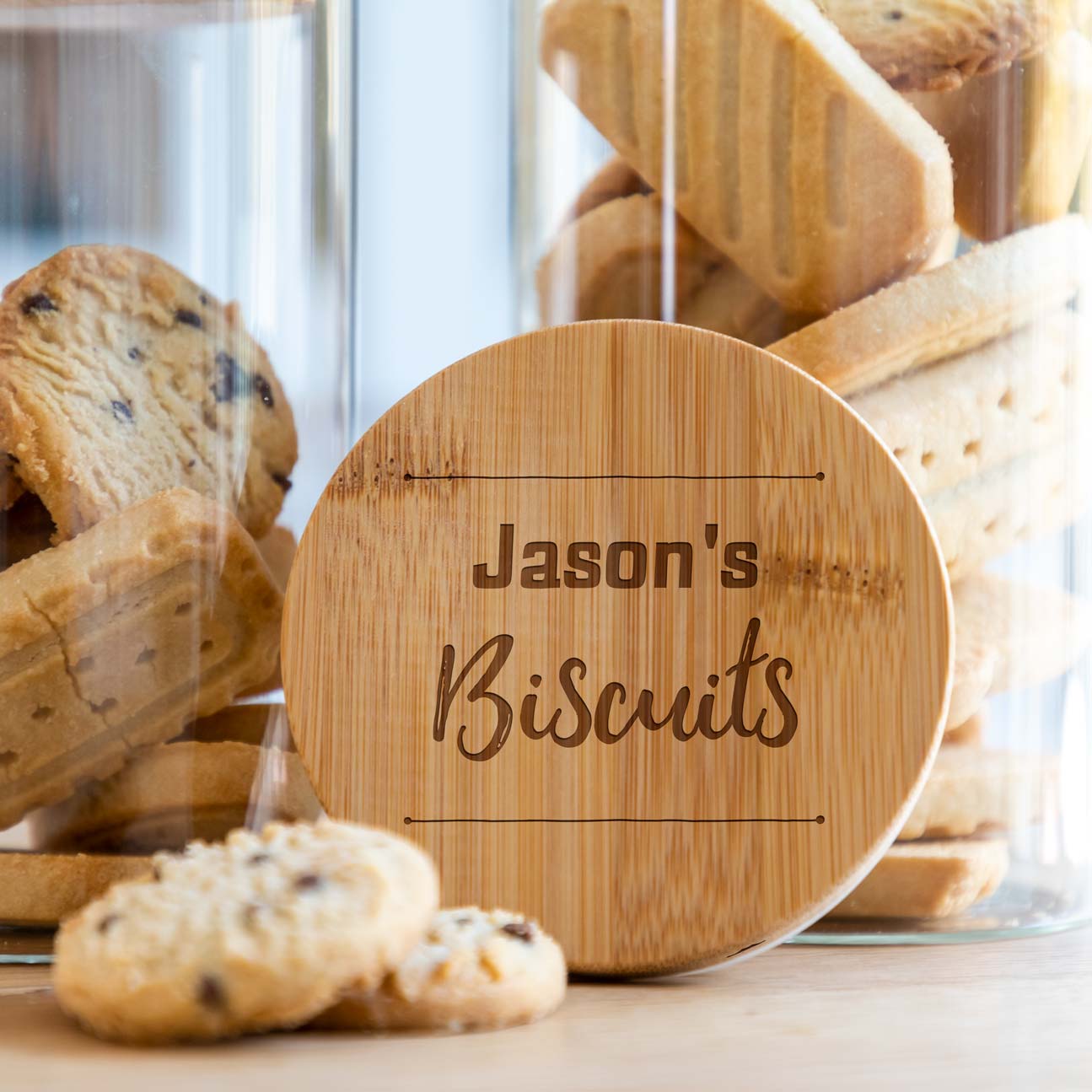 Personalised Biscuit Jar Gift