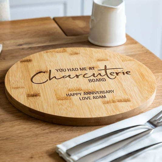 Personalised You Had Me At Charcuterie Board