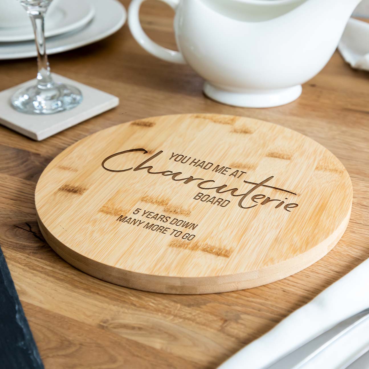 Personalised You Had Me At Charcuterie Board