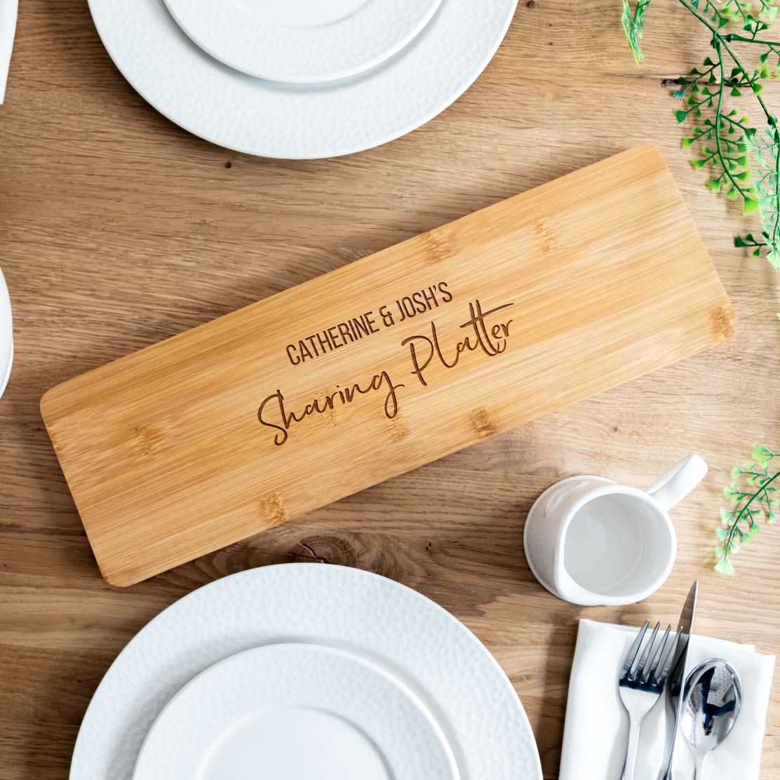 Personalised Sharing Platter Serving Board