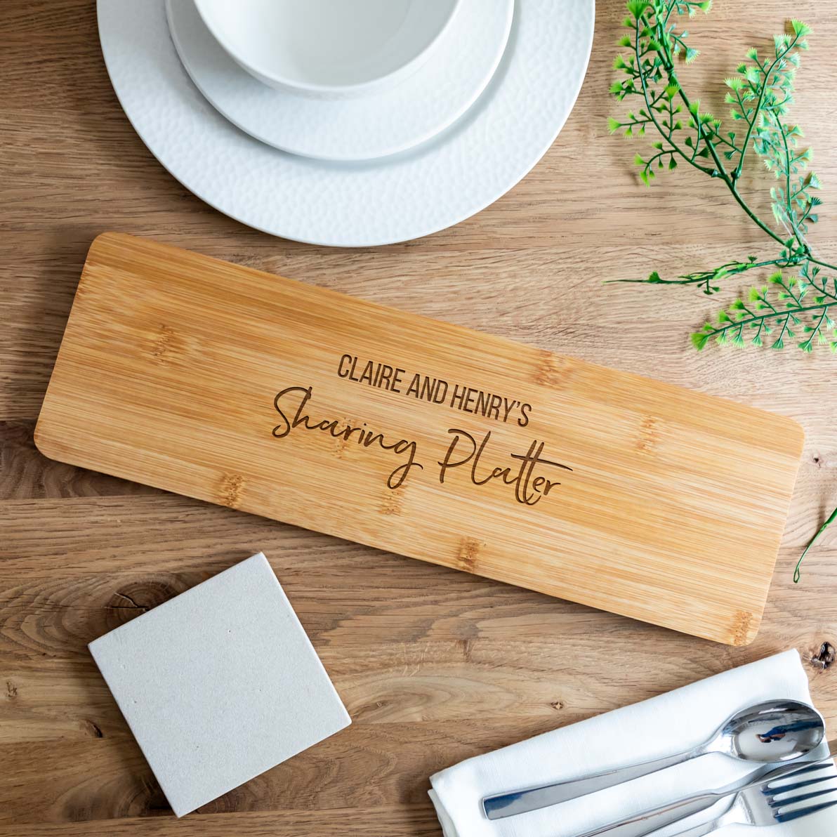 Personalised Sharing Platter Serving Board