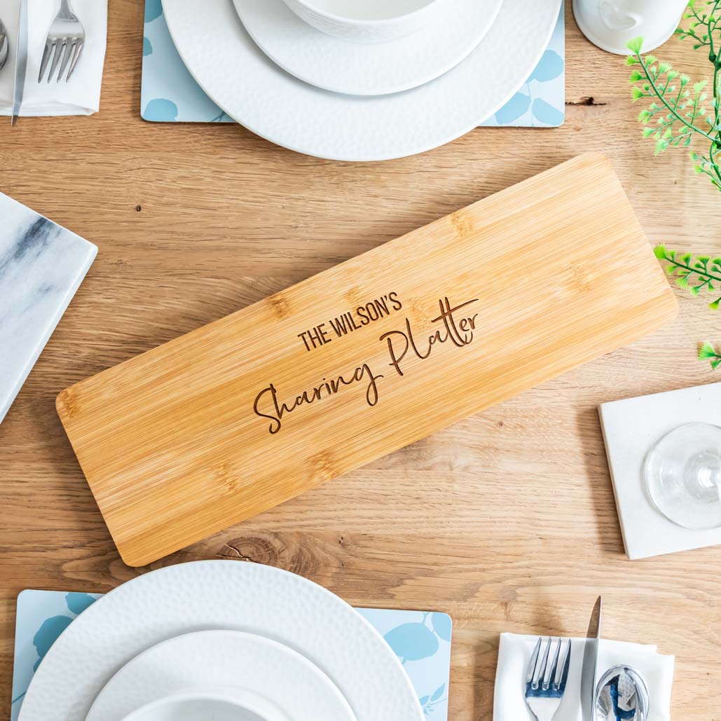 Personalised Sharing Platter Serving Board