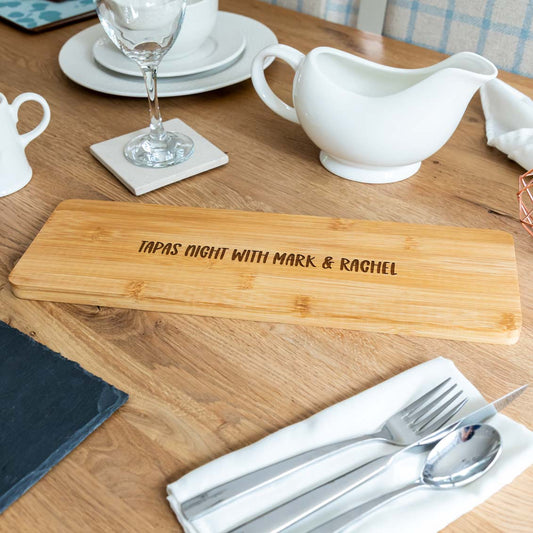 Personalised Tapas Night Serving Board