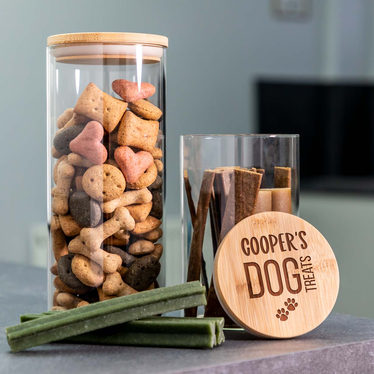 Personalised Pet Treat Jar