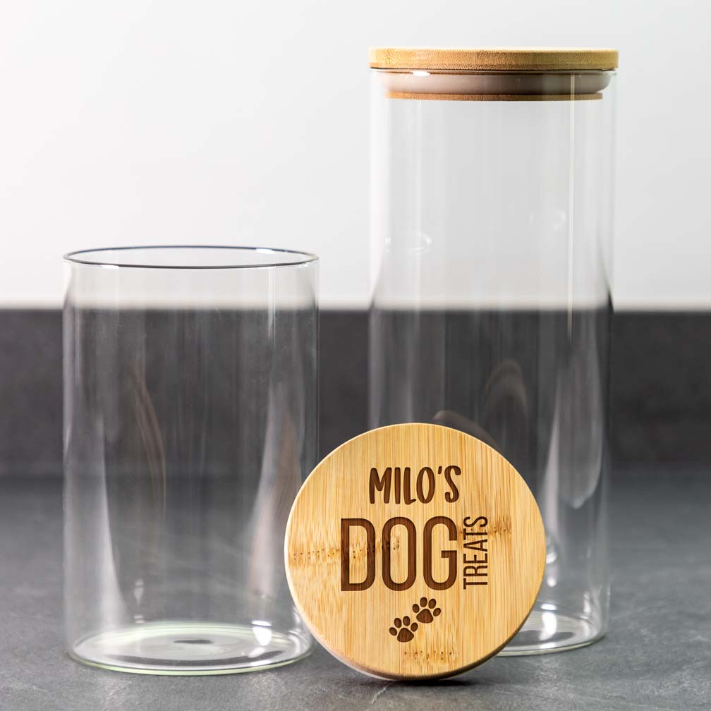 Personalised Pet Treat Jar