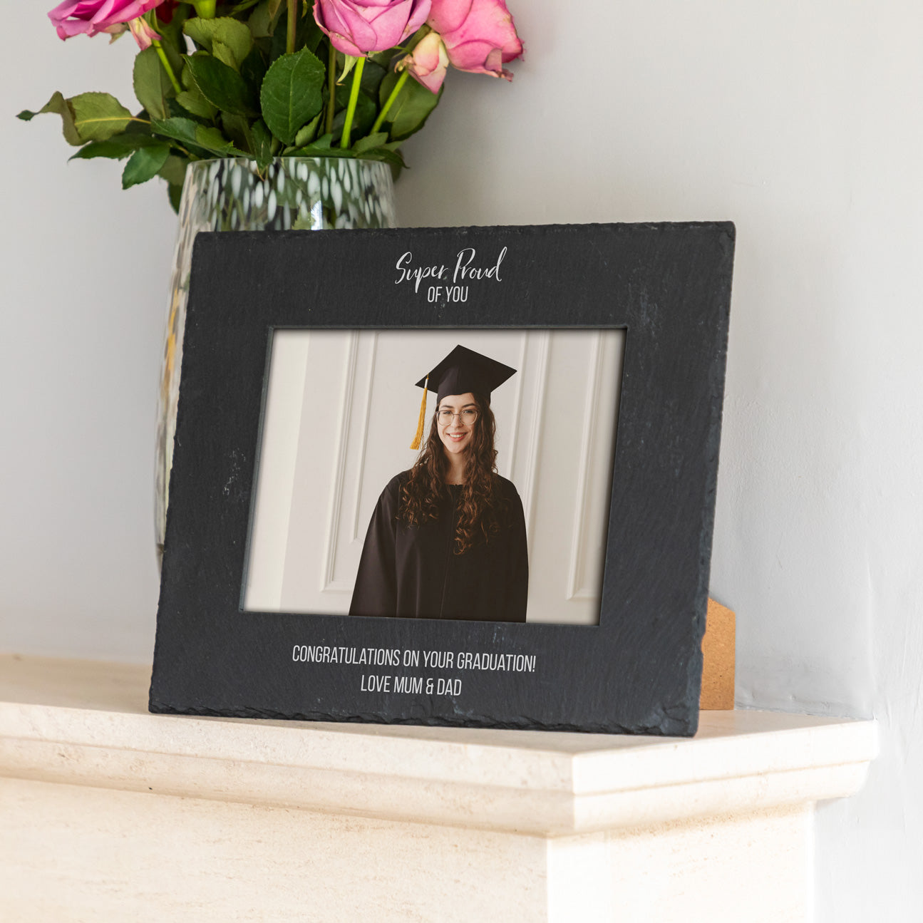 Personalised Super Proud of You Graduation Photo Frame Gift