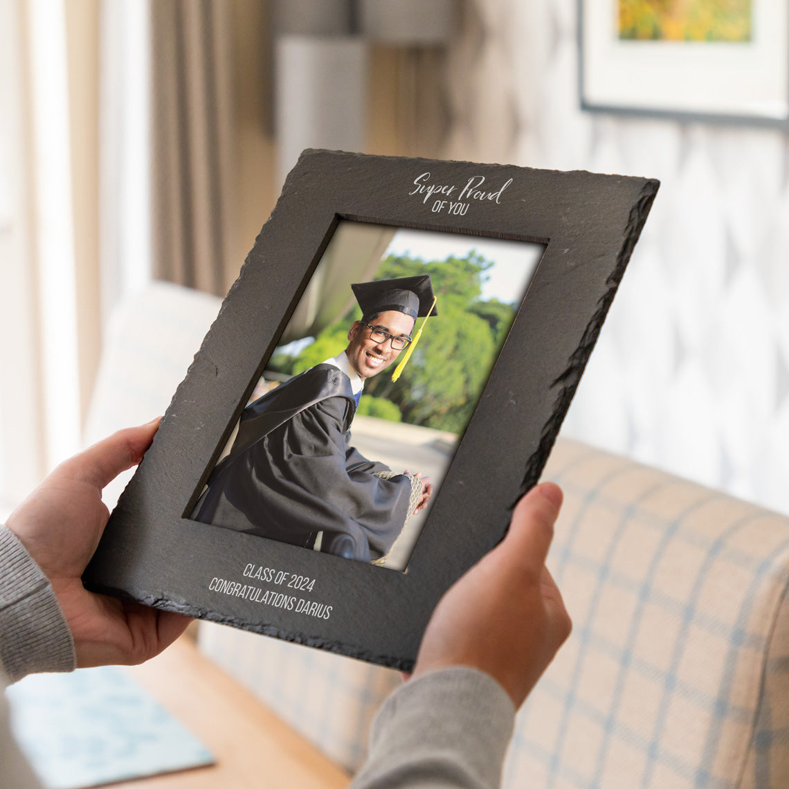 Personalised Super Proud of You Graduation Photo Frame Gift