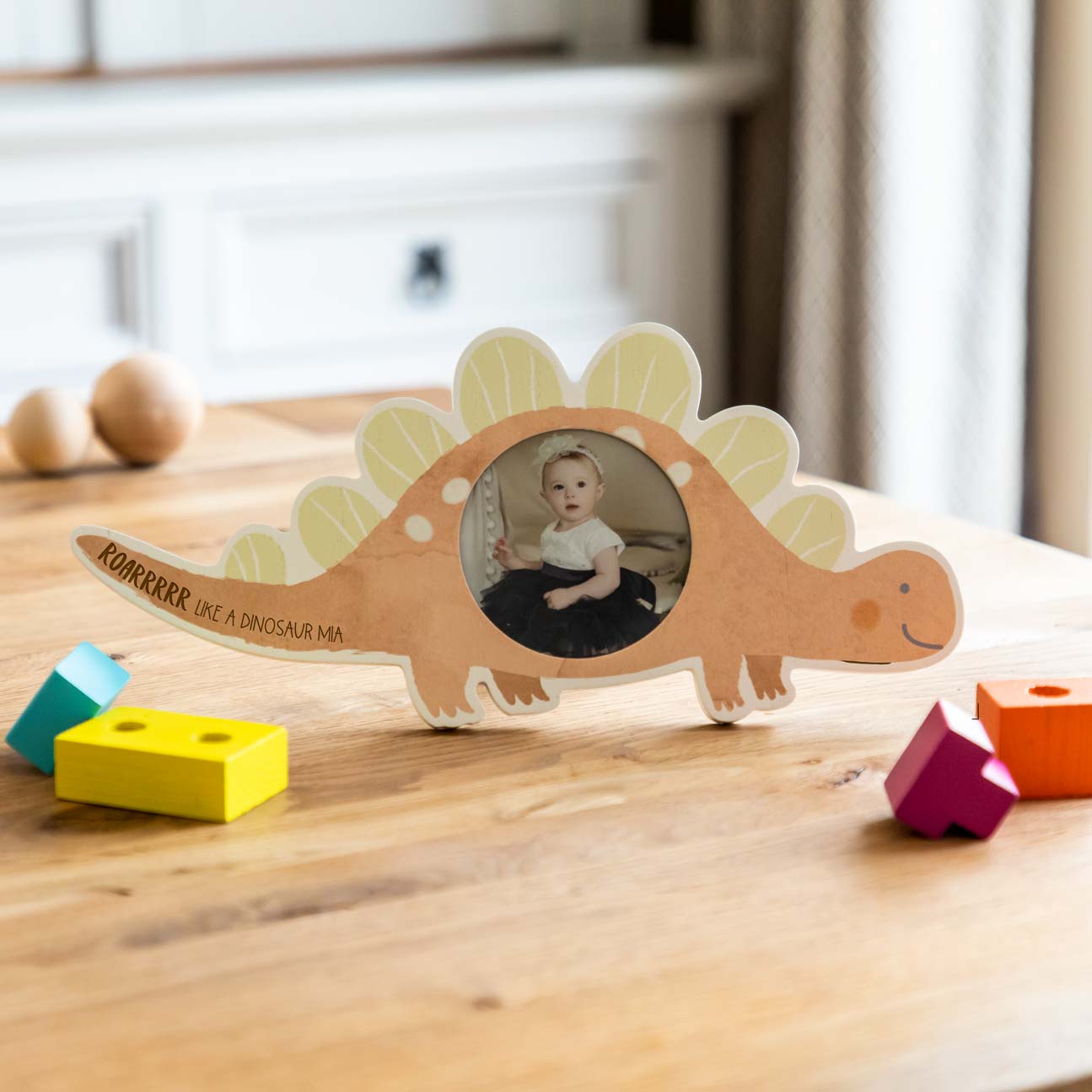 Personalised Roarrrrr Like A Dinosaur Photo Frame