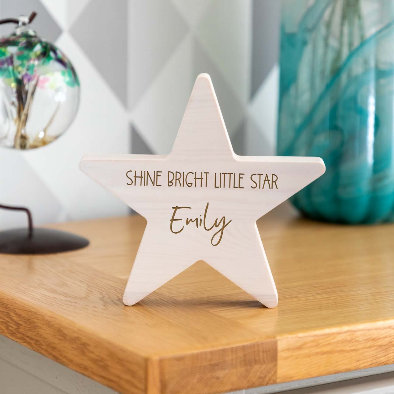 Personalised Shine Bright Little Star New Baby Gift