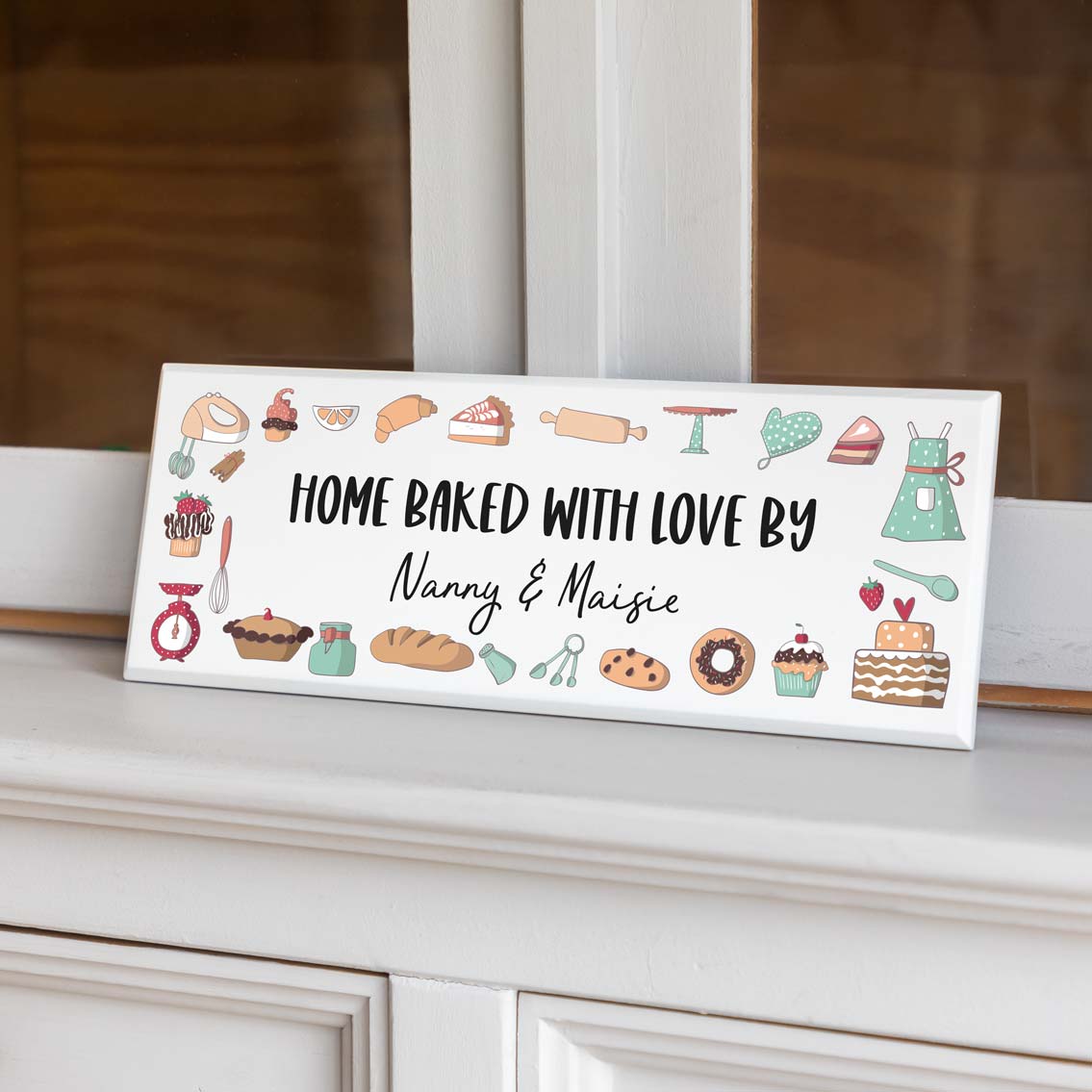 Personalised Baking Kitchen Sign