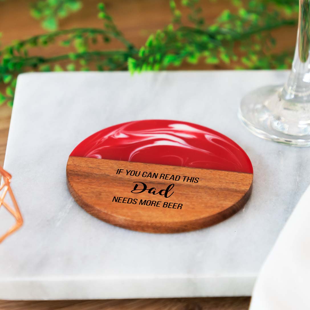 Personalised If You Can Read This Favourite Drink Coaster