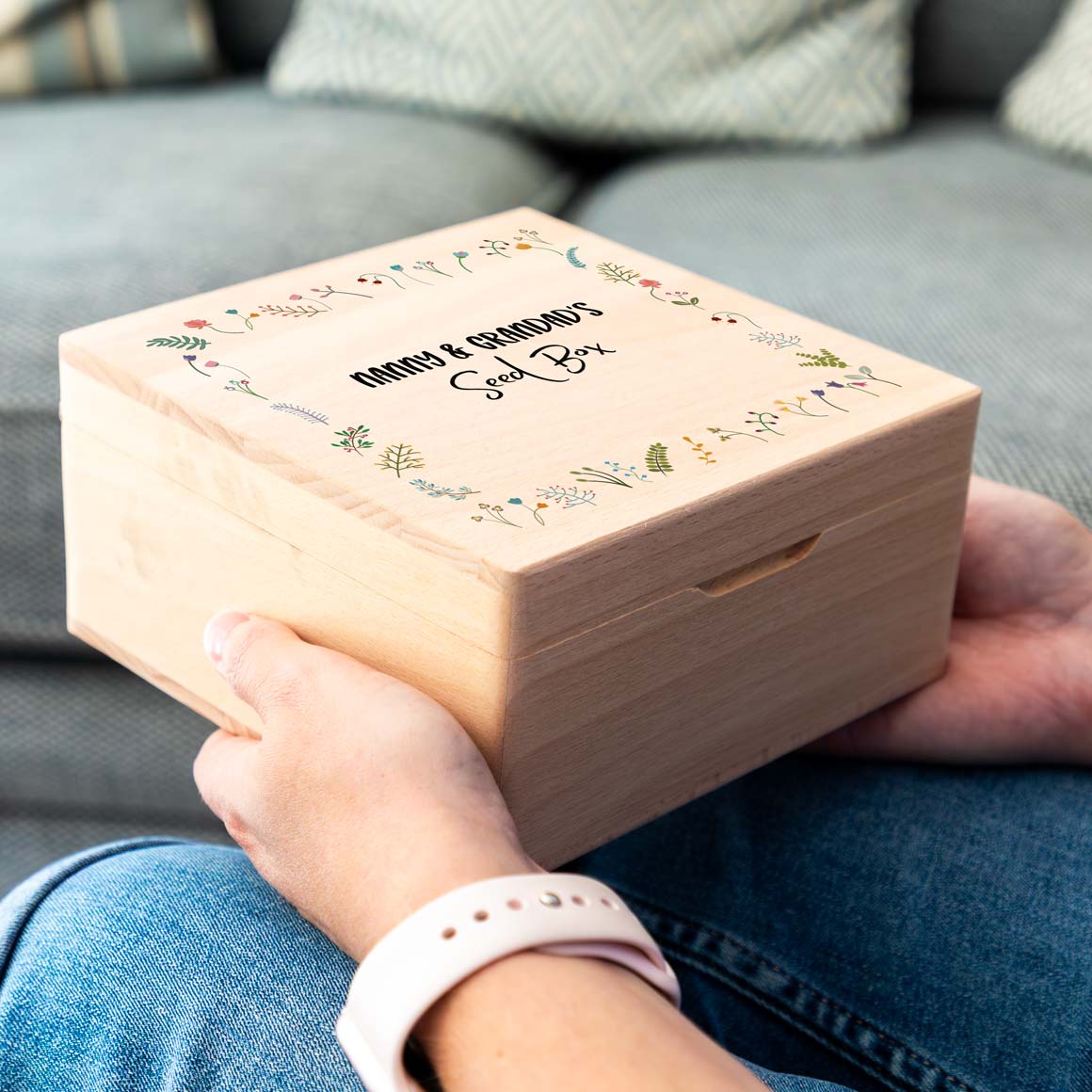 Personalised Garden Seed Box Gift For Gardeners