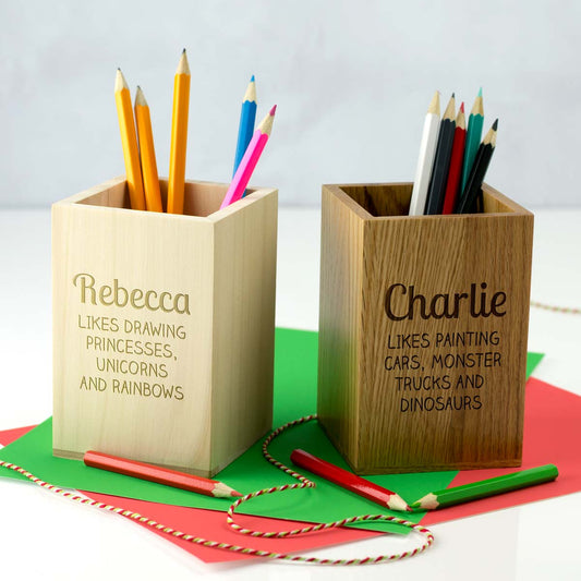Personalised Childrens Pen and Pencil Holder