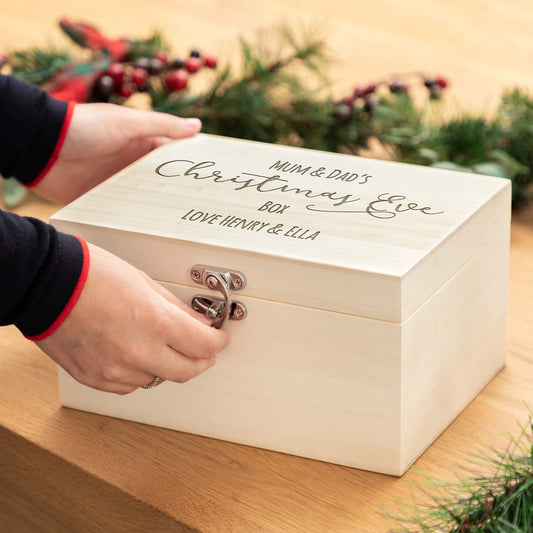 Personalised Adults Christmas Eve Box