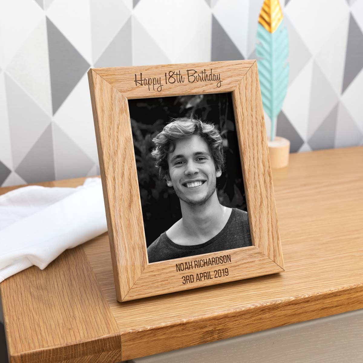 Personalised 18th Birthday Photo Frame Gift