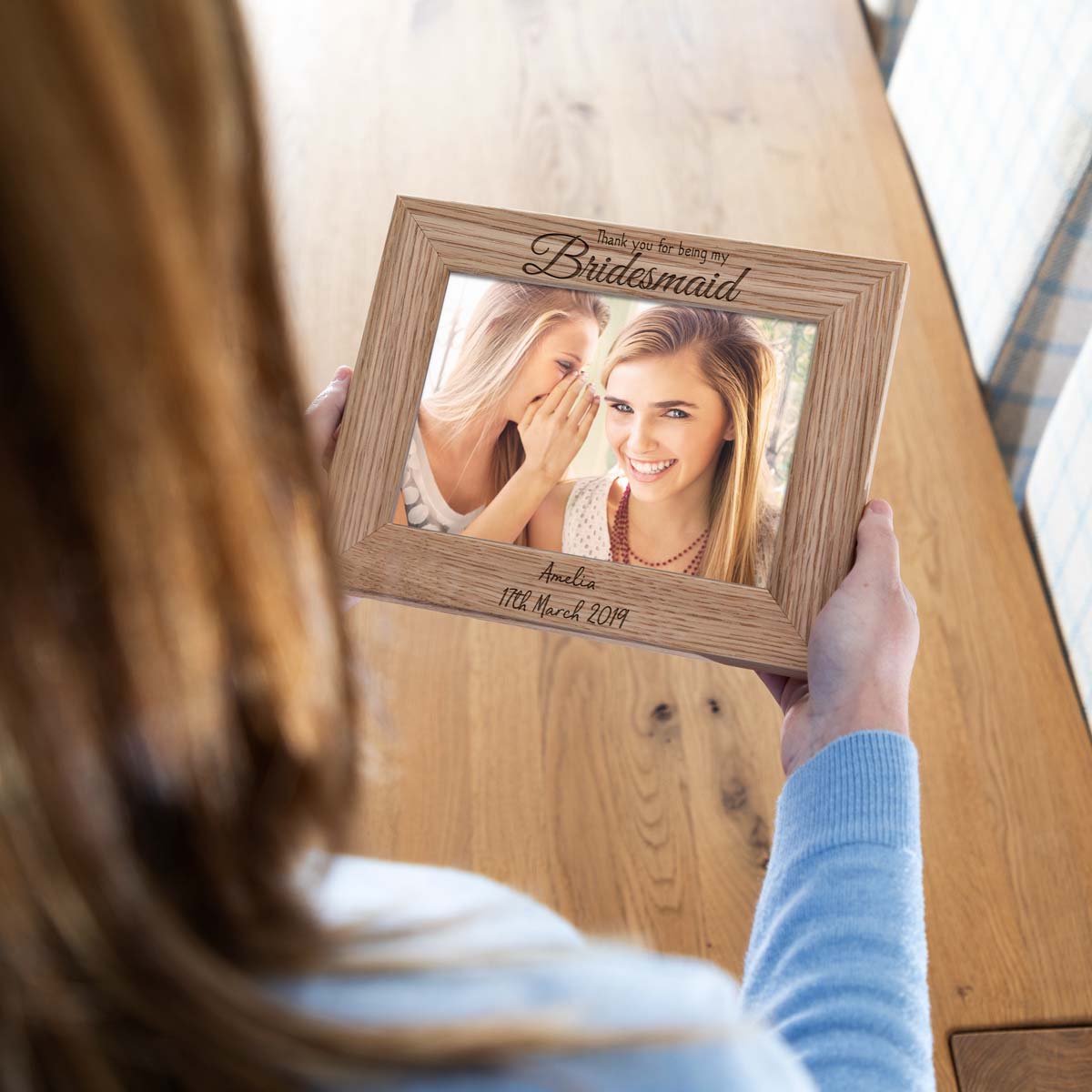 Thank You For Being Our Bridesmaid Gift Photo Frame