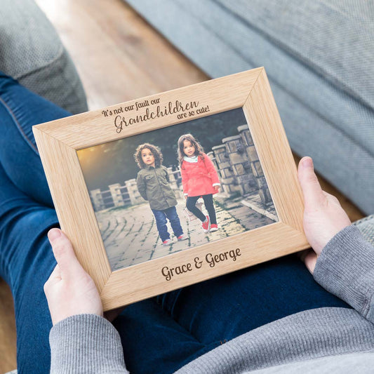 Personalised Grandchildren Photo Frame