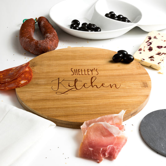 Personalised Chopping Board For Kitchen