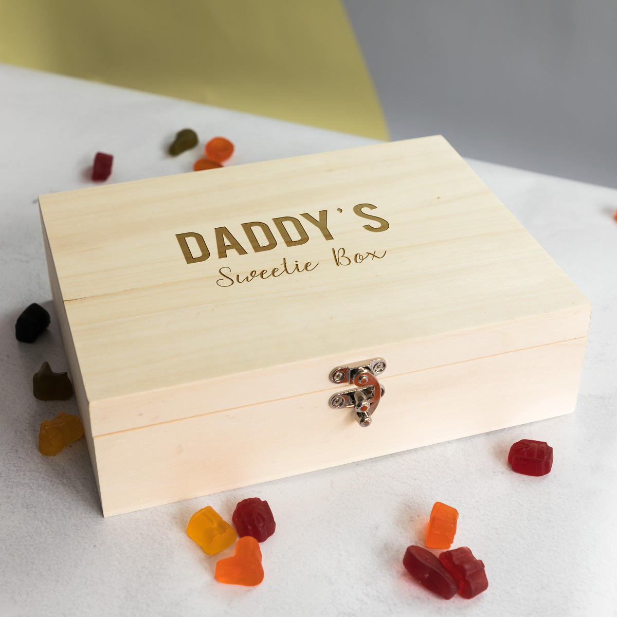 Personalised Sweet Box With 6 Compartments