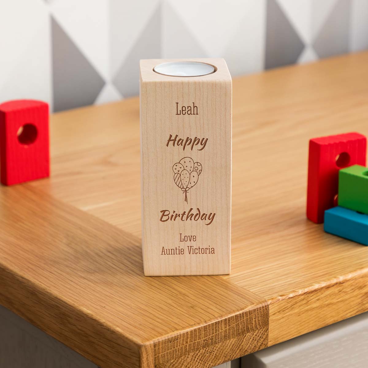Personalised Candle Holder Gift