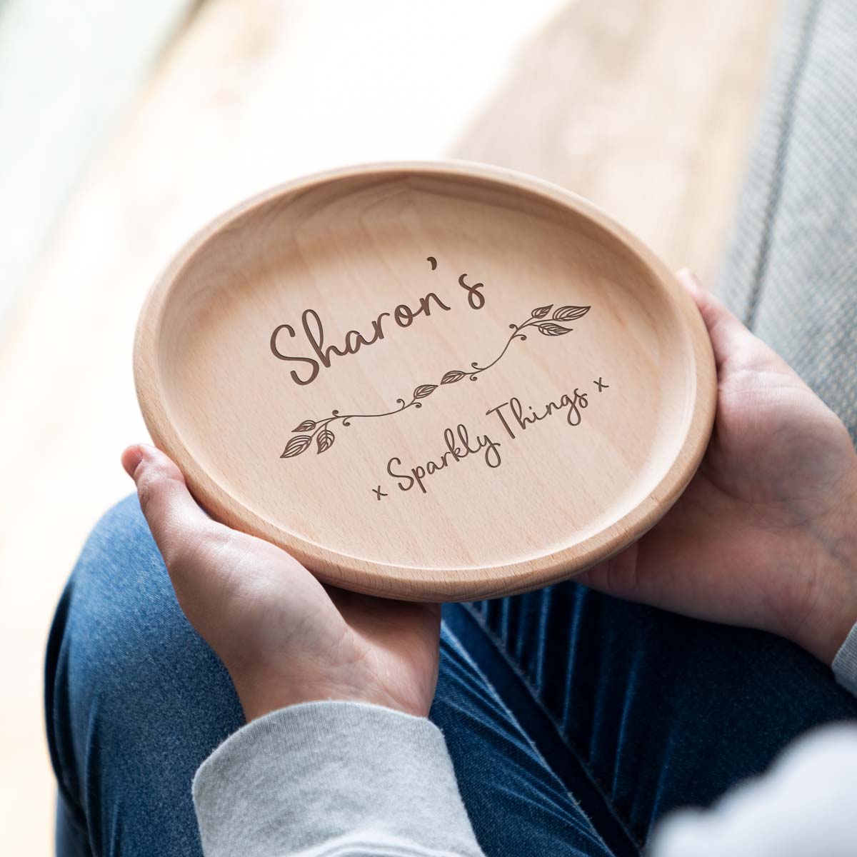 Personalised Jewellery Holder Tray