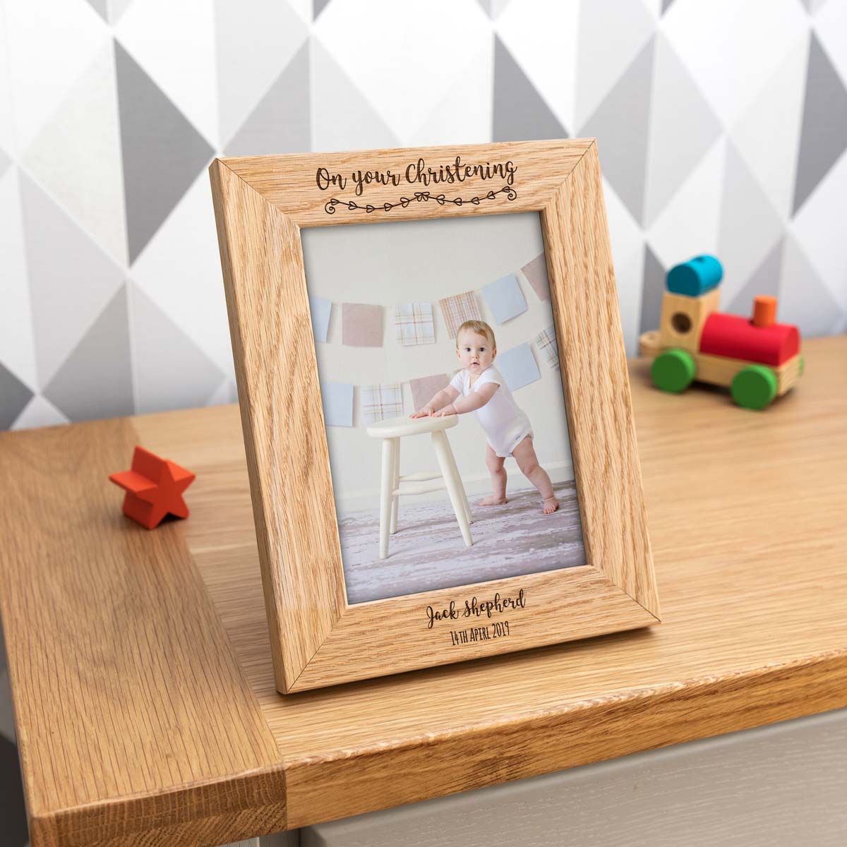 Personalised Baptism Photo Frame Gift