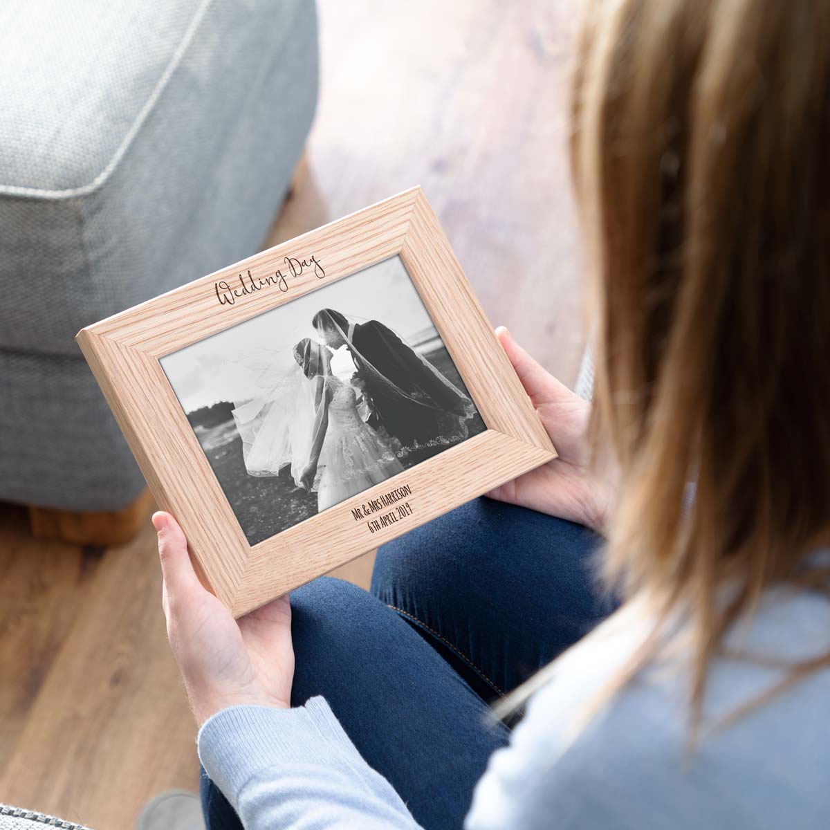 Personalised Wedding Gift Photo Frame