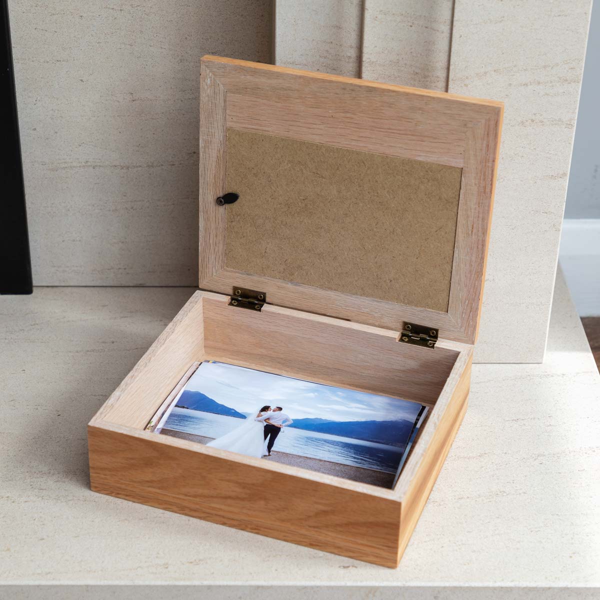 Personalised Wedding Day Photo Keepsake Box