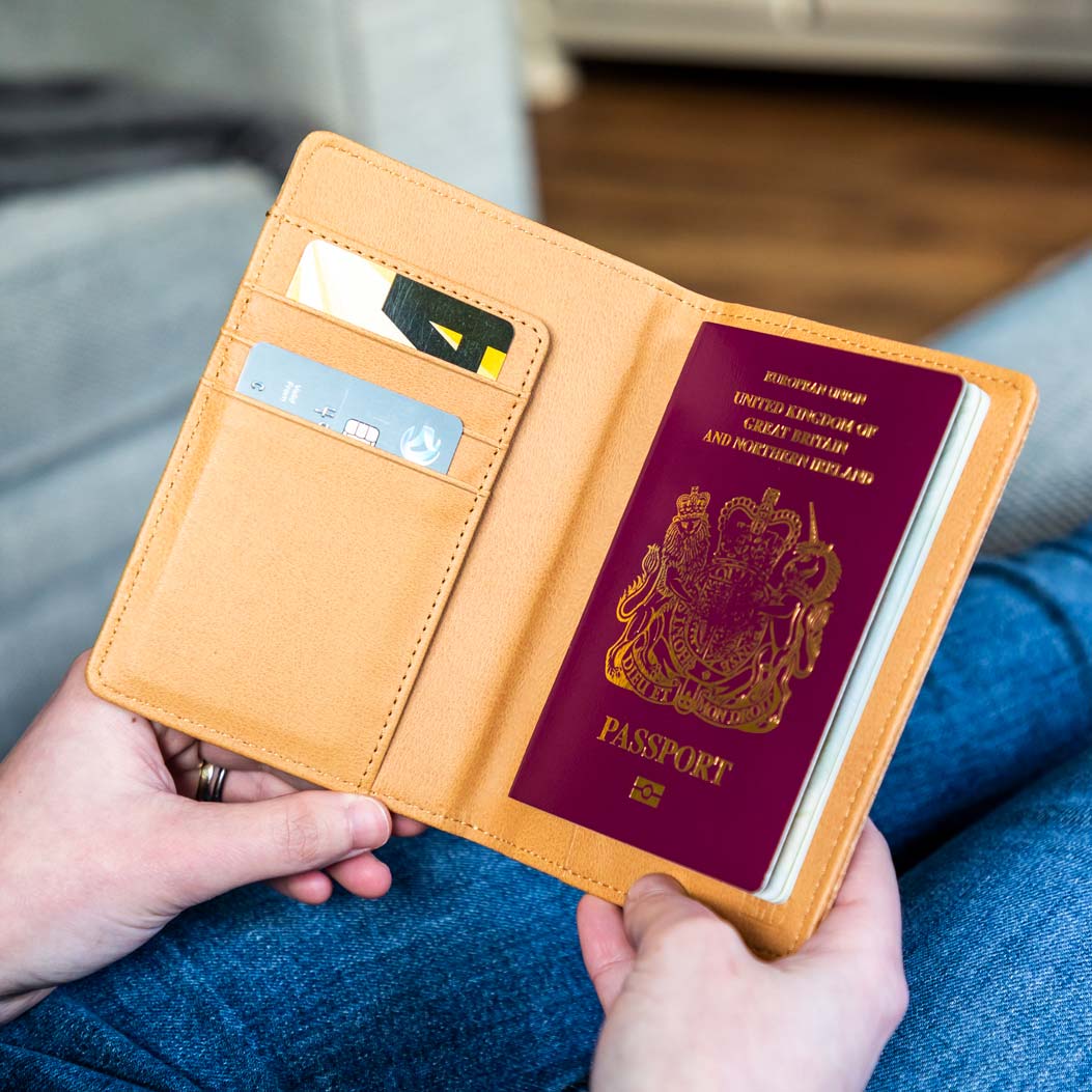 Personalized Monogram Passport Cover