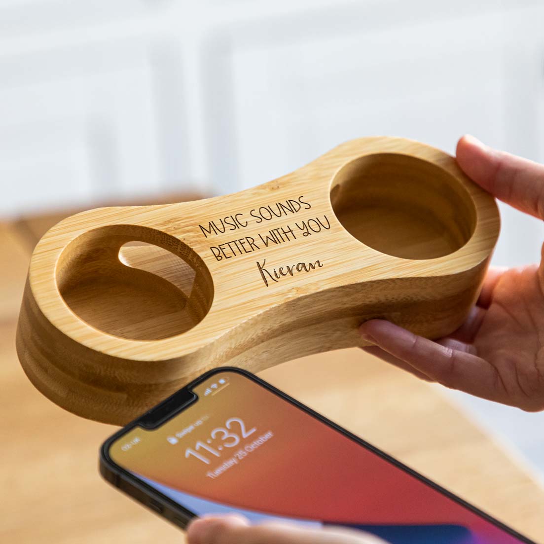 Personalised Phone Amplifier Music Sounds Better With You