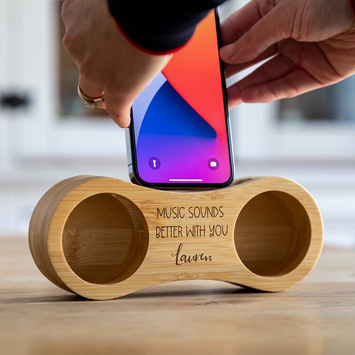 Personalised Phone Amplifier Music Sounds Better With You