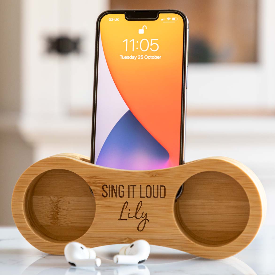 Personalised Phone Amplifier Sing It Loud