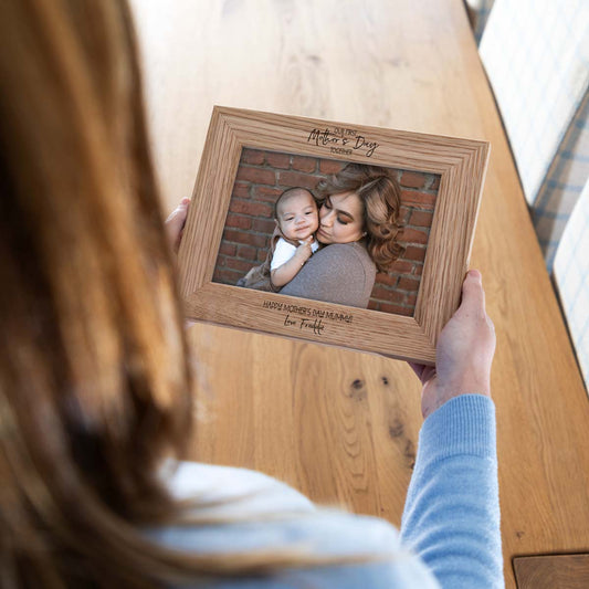 Personalised Our First Mother's Day Together Photo Frame