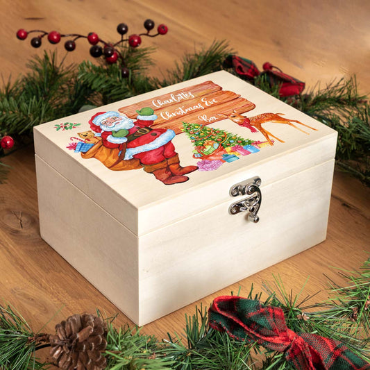 Personalised Santa Christmas Eve Box