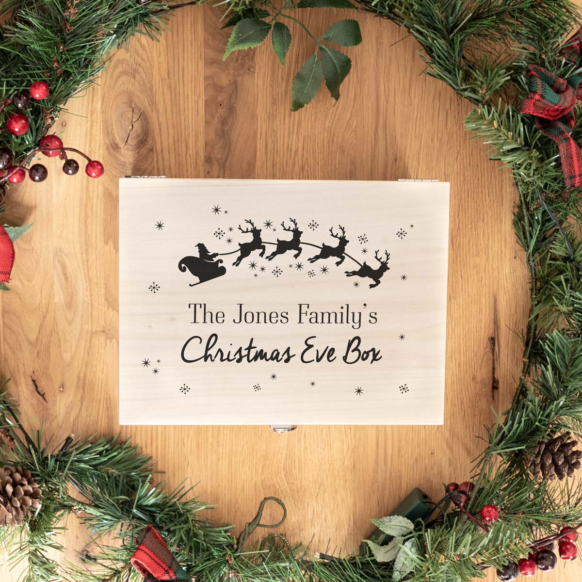 Personalised Family Christmas Eve Box