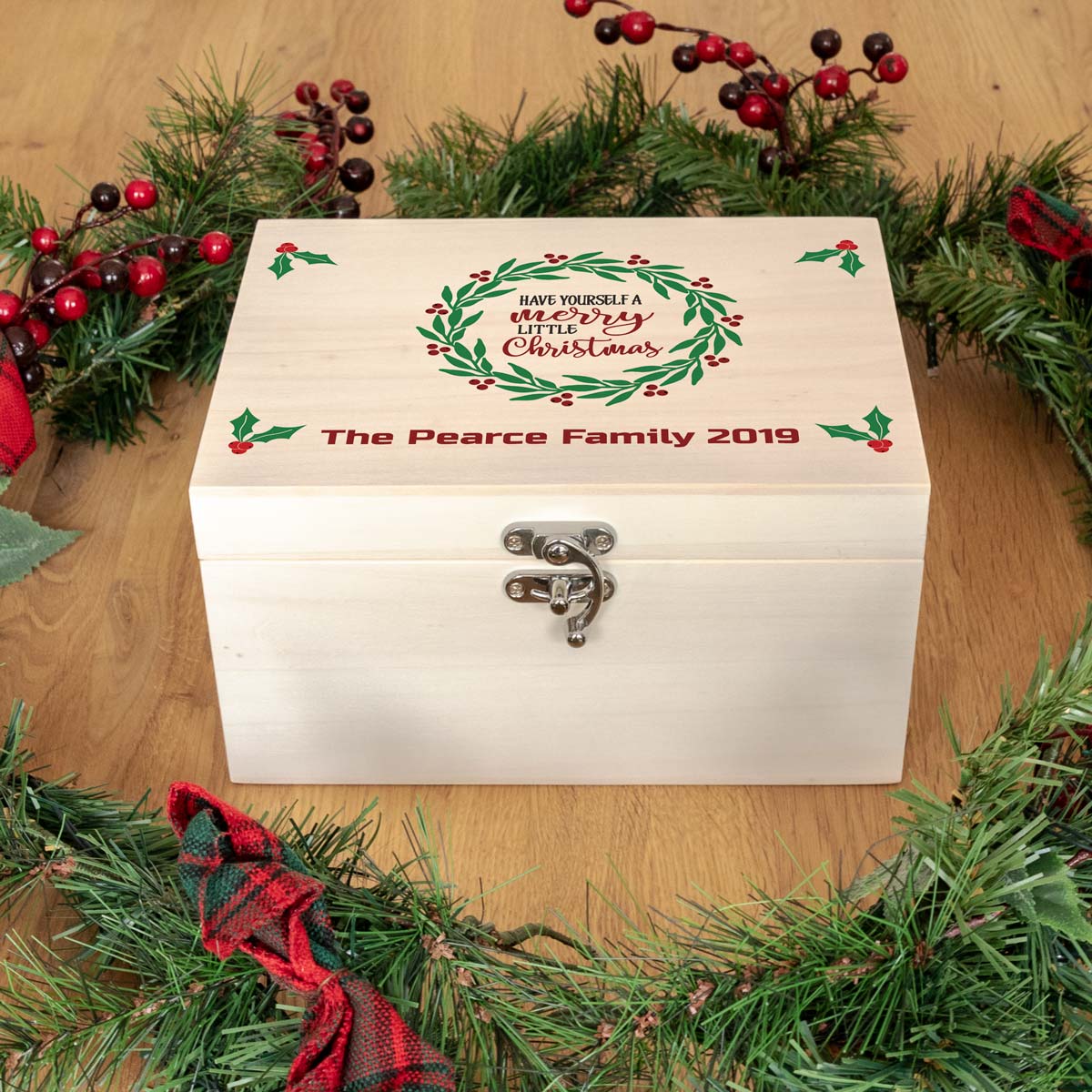 Personalised Family Christmas Eve Box