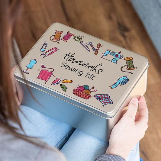 Personalised Sewing Tin Gift