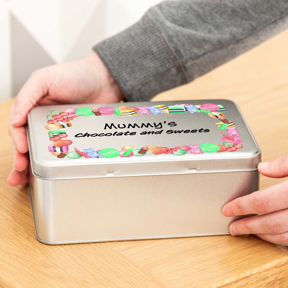 Personalised Sweet Tin Gift