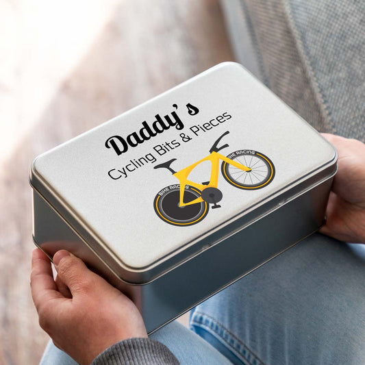 Personalised Cycling Tin Gift