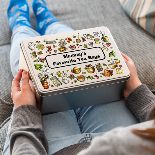 Personalised Tea Tin Gift