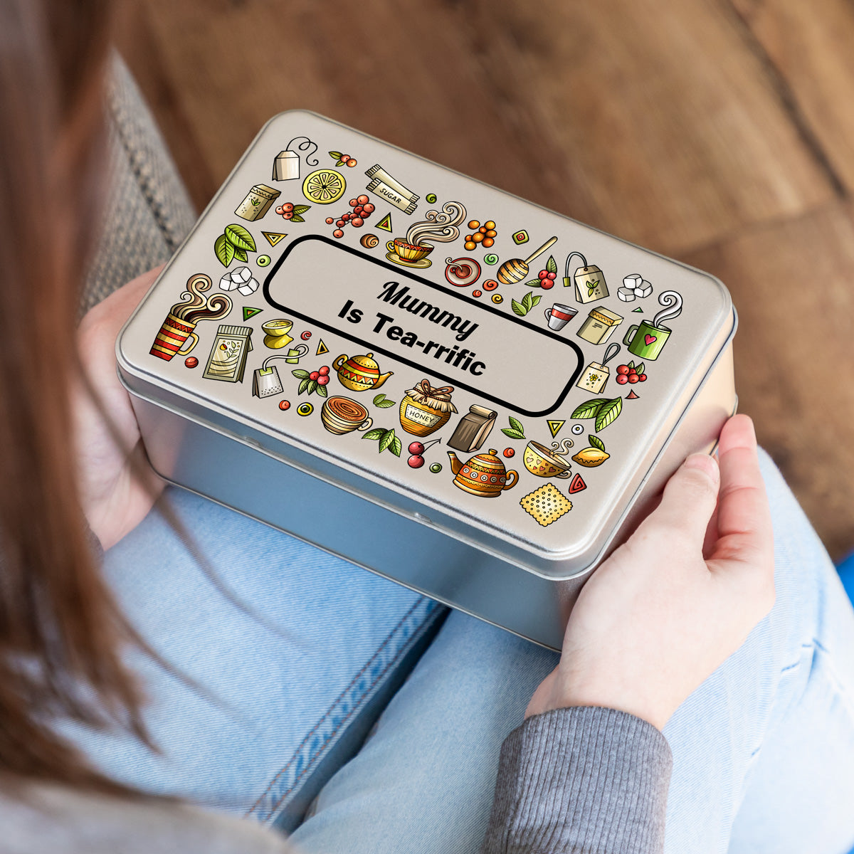 Personalised Tea Tin Gift