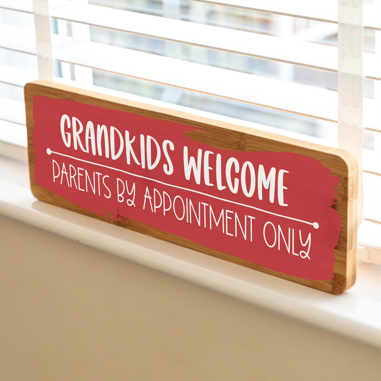 Grandchildren Welcome Sign Gift For Grandparents