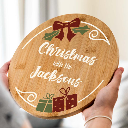 Personalised Christmas With The Round Sign