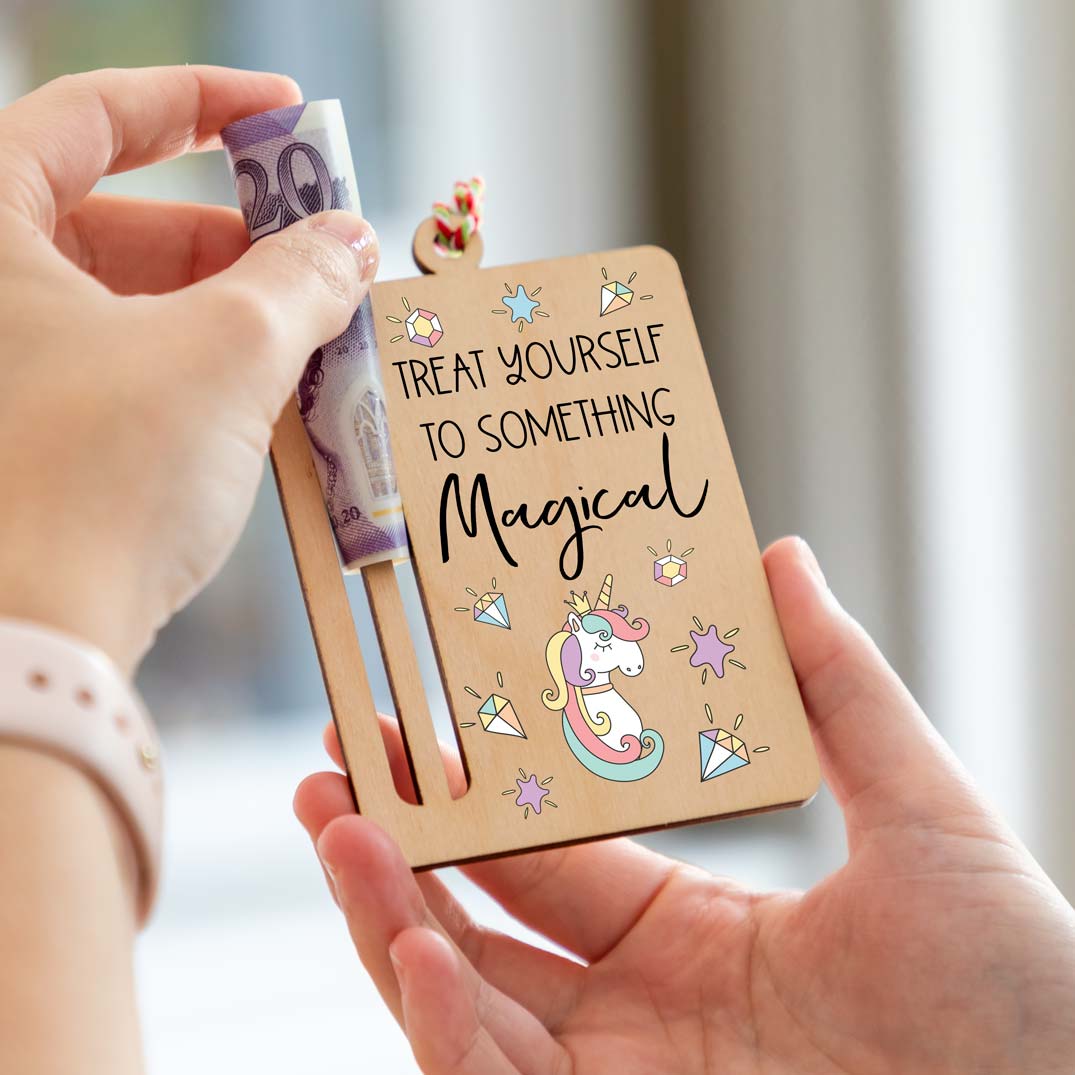 Treat Yourself To Something Magical Money Holder Gift