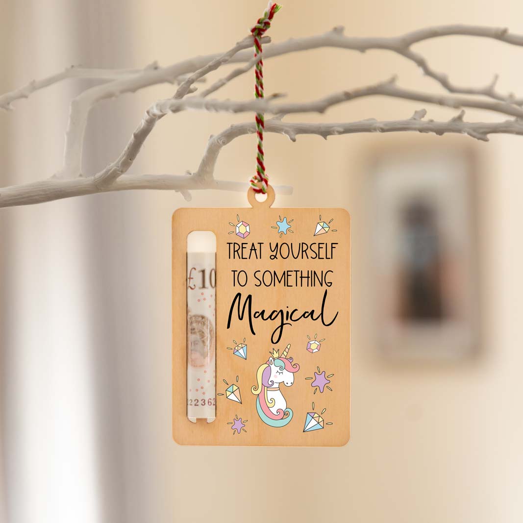 Treat Yourself To Something Magical Money Holder Gift